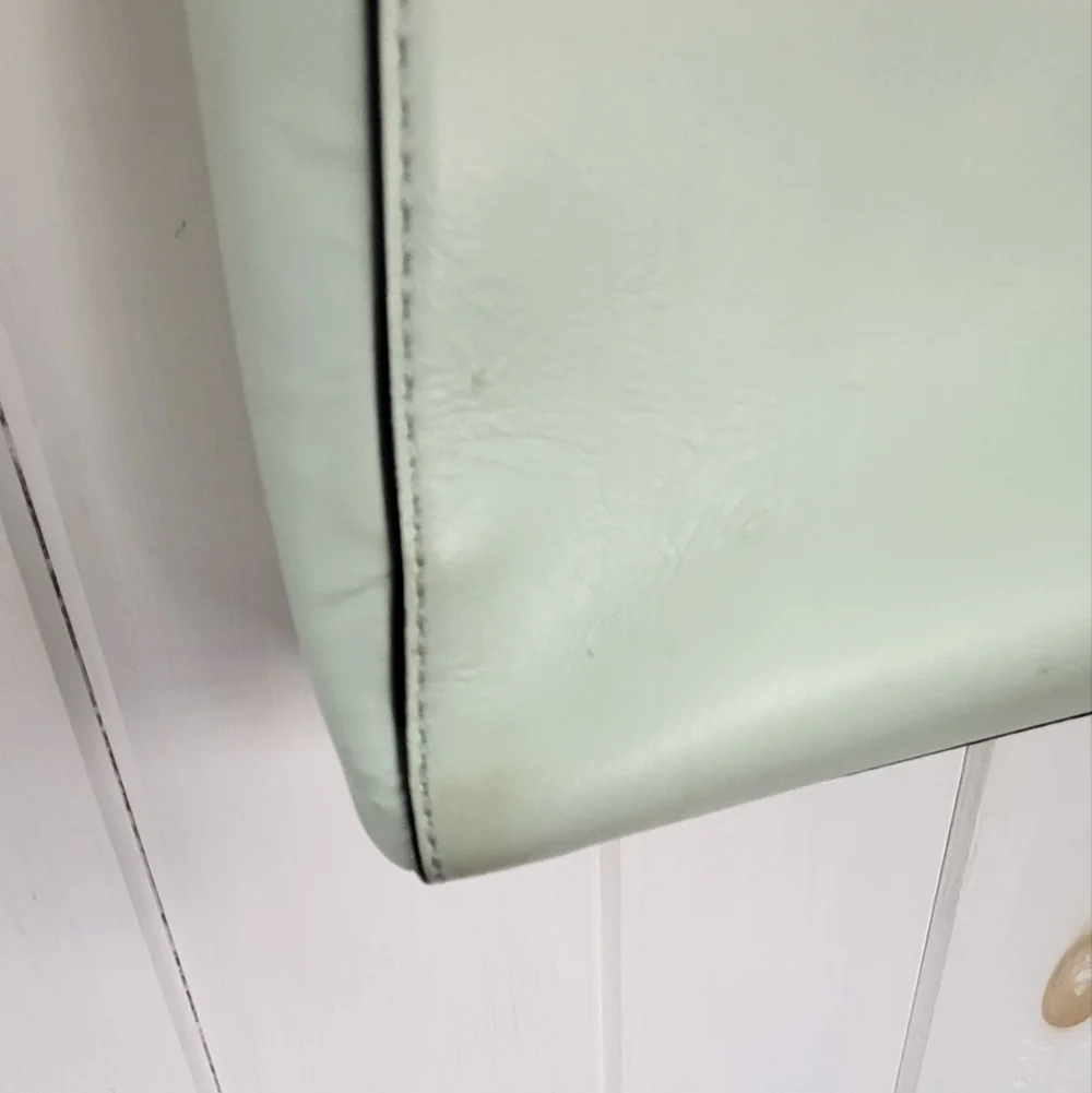 Kate Spade Mint & Taupe Pippa Crossbody Top Handle Bag